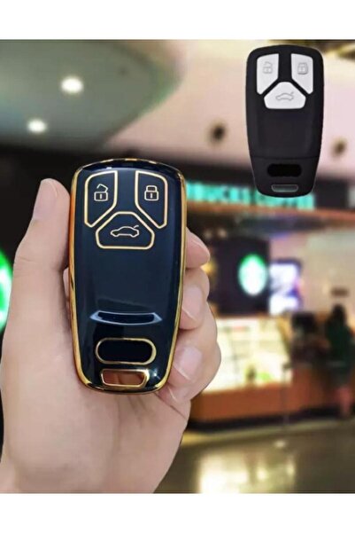 ŞENYILDIZ AKSESUAR حافظة حماية مفاتيح فاخرة متوافقة مع Audi A6l A4 A5 Q5 Q7 T...