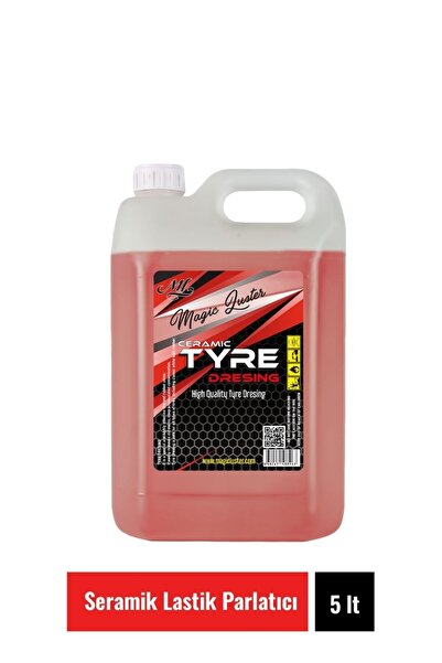 MAGIC LUSTER Lastik Jel Parlatıcı Tyre Dressing Ceramic Konsantre (1*3 ) ( Se...