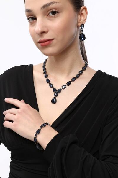 Fsg Takı 3 Piece Stone Set Set