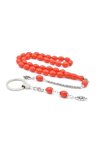 Murty99 Set de mărgele de rugăciune Beyzi și Katalin portocaliu - cu breloc, ...