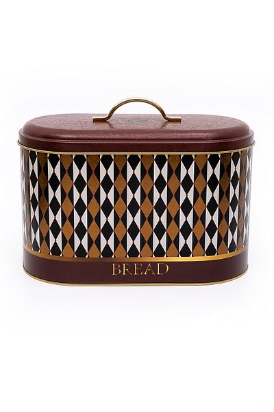 EVLE Metal Oval Bread Bowl, Bread Basket, Bread Box, Circus Er002-9j