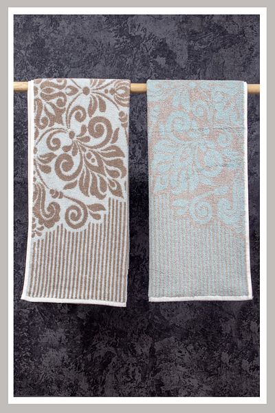 Class 100% Combed Cotton 50x100 Yarn Dyed Set of 2 Biella V1