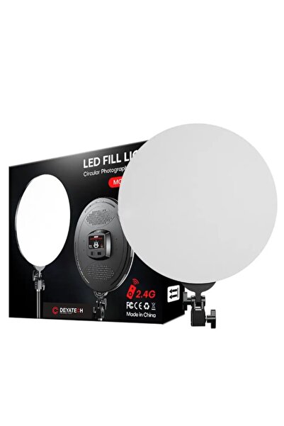 Deyatech 14 inç Led Fill Light M666 Işık Video Çekimi Kuaför Kuaför Dövme Tat...
