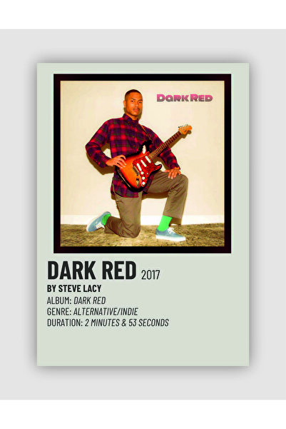 fırsatlar diyarı Dark Red Duvar Posteri - Duvar Dekoru - Kalın Kağıt - Çerçev...