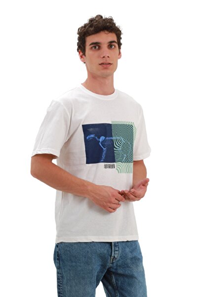 Tufinger Protective Skeleton Erkek Oversize Tişört