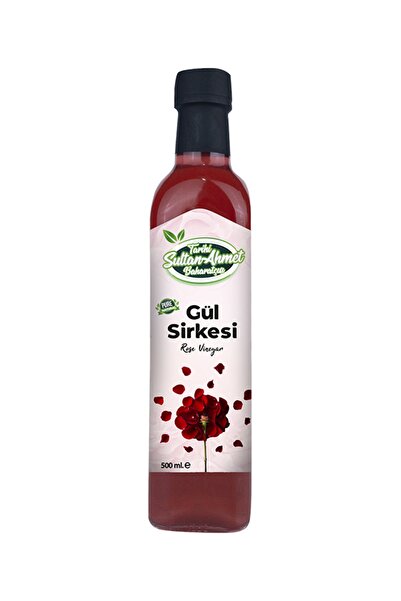 Tarihi SultanAhmet Baharatçısı Gül Sirkesi 500 ml – %100 Katkısız Doğal | Öze...