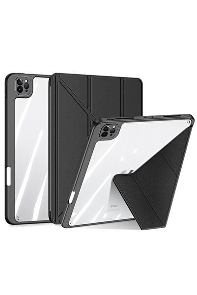 Dux Ducis iPad Pro 11 2022-2021-2020-2018 Kılıf Magi Kalem Tutuculu Uyku Modl...