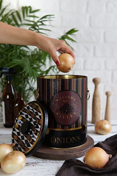 EVLE Circus Desenli Soğanlık, Soğan Sepeti, Sebzelik Er180-6c