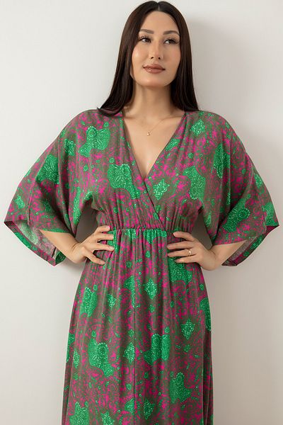 PULLIMM Slit Double-breasted Dress 936-2966