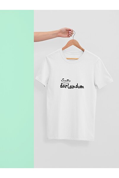 HobyUsa Γυναικείο μπλουζάκι Darlandum White Oversize