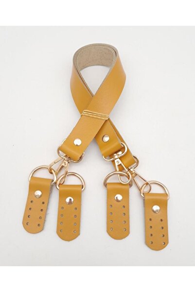 angel çanta aksesuar Натуральна шкіра 55 см гірчично-жовтий колір, подвійна р...