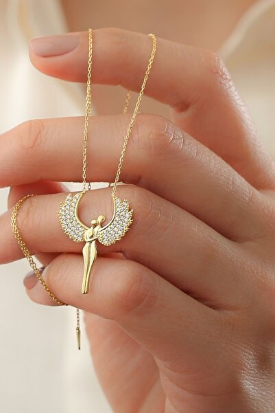 Silvano Jewelry 925 Ayar Gümüş Sarılan Çift Kolye