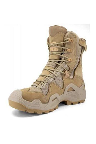 Vaneda Dry-tex Nubuck Leather Waterproof Zippered 4 Season BEIGE