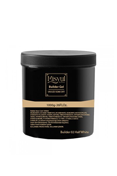 Misyul Builder Gel Uv/Led Soak Off Protez Tırnak Kalıcı Oje 1000g