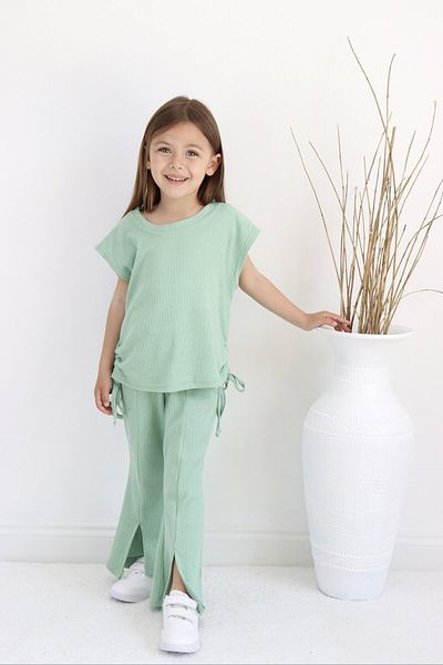 le petit sole Girl's Freda Bottom-Top Set