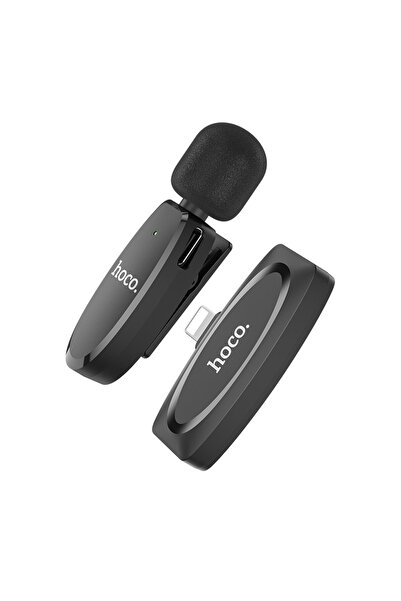 m.tk moveteck L15 Lightning Apple İphone Kablosuz Mikrofon Dijital Yaka Mikrofonu Enstrüman Video Kaydı Röportaj