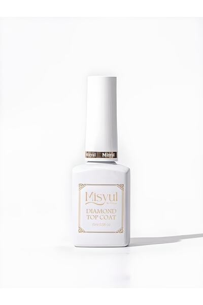 Misyul Diamond Top Coat Kalıcı Oje Protez Tırnak Diamond Top Coat 15ml