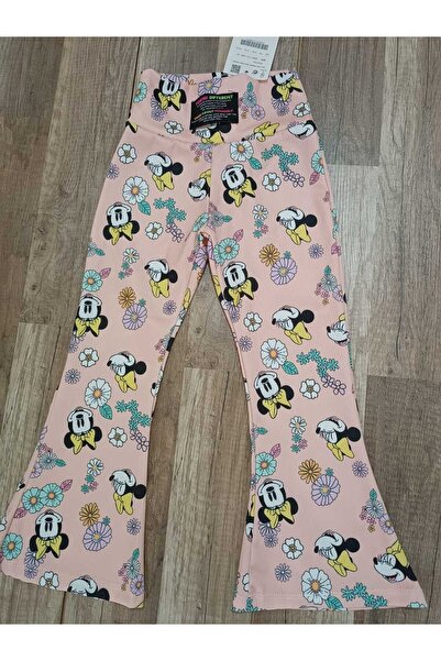 SARE TEKSTİL Girl's Patterned Spanish Leg Ribbed Tights