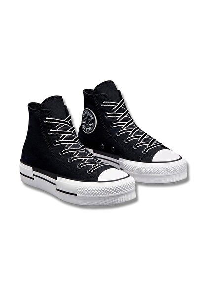 Converse Chuck Taylor All Star Lift Platform Outline Sketch Women's Shoes