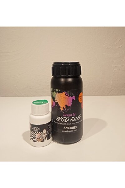 Ebru Ener Yeni Nesil Vernikli Genel Yüzey Boyası (Anka) 250 gr. ve Katkı Madd...