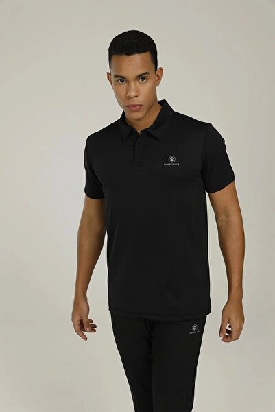 lumberjack Ct625 Arthur Yakali Erkek Tshirt - Siyah