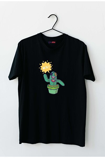 HOBİMOBİ Hola Cactus Design Ženska majica sa printom