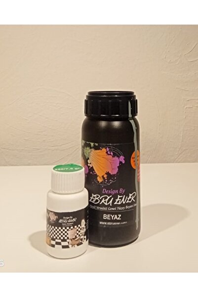 Ebru Ener Yeni Nesil Vernikli Genel Yüzey Boyası (Anka) 250 gr. ve Katkı Madd...