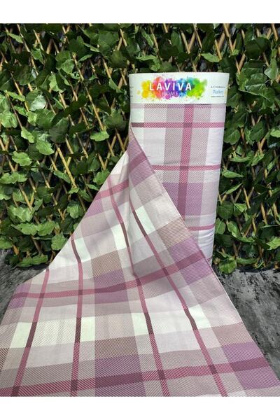 Gasel Home Nevresim Çarşaflık Metrelik Kumaş Ekose Desen