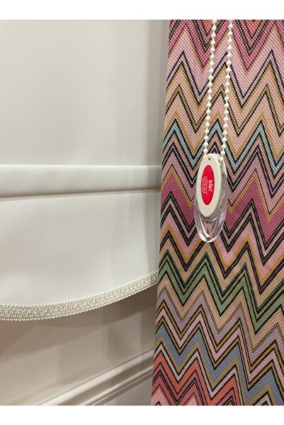 Brillant Düz KREM Stor Etekli Perde Güneşlik (ALÜMİNYUM KASA BORU)