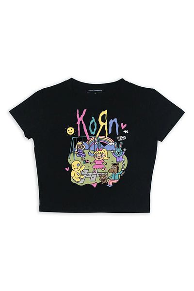 Touz Black Crop Blunt Blunt Rock Series Korn