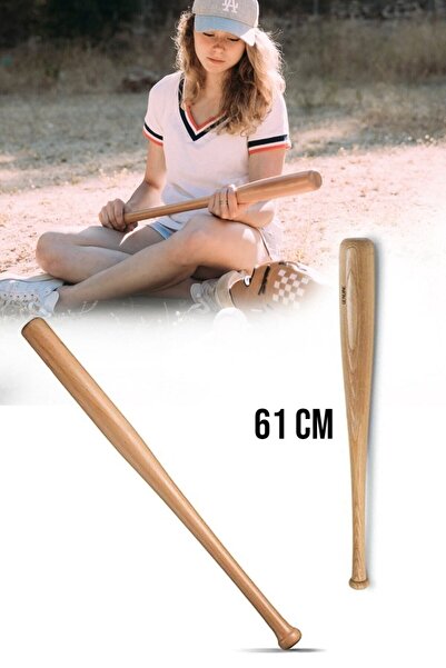 Leyaton Ahşap Beyzbol Sopası 61 Cm