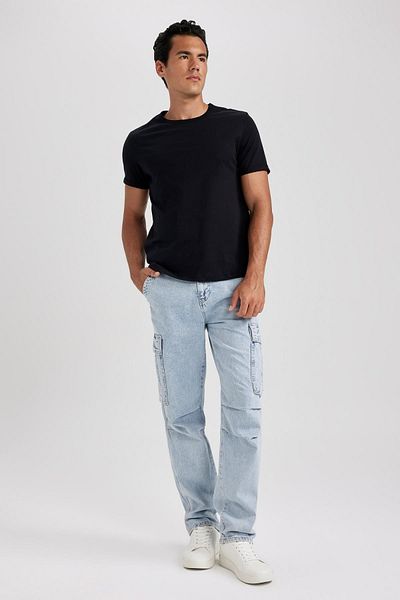 DeFacto Regular Fit Crew Neck Short Sleeve T-Shirt B1386ax23hs