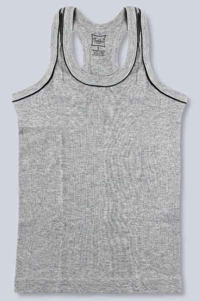 ÇamaşırcımShop Pack of 3 100% Cotton Ribbing Boys' Sports Tank Top