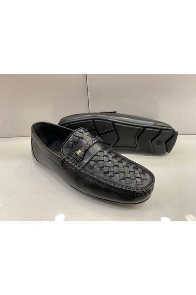 RODEM Легкі черевики з комфортною підошвою, натуральна шкіра, чорні лофери