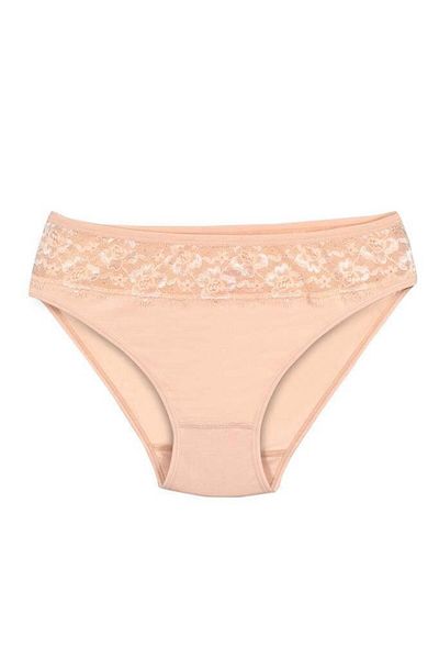 ÇamaşırcımShop 210 Pachet de 3 chiloți de bikini modal din dantelă
