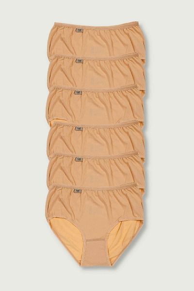 ÇamaşırcımShop Pack of 6 High Waist Lycra Bato Panties