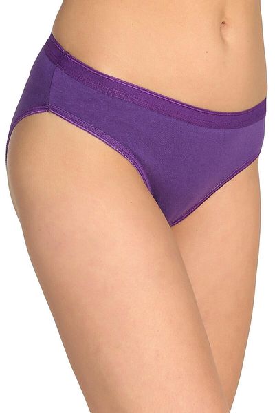 ÇamaşırcımShop Pachet de 2 chiloți bikini pentru femei 100% bumbac