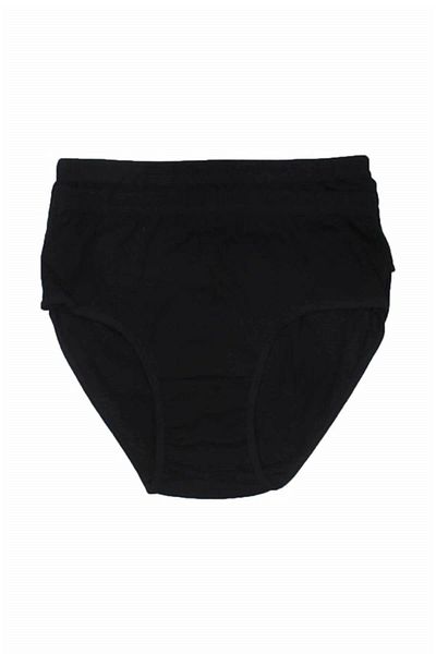ÇamaşırcımShop 3041 Pachet de 4 chiloți colorați cu talie înaltă, cu talie elastică