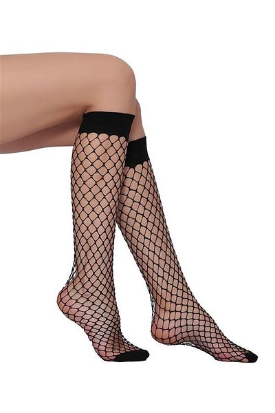 ÇamaşırcımShop Чорапи до коляното Pesca с мрежеста материя