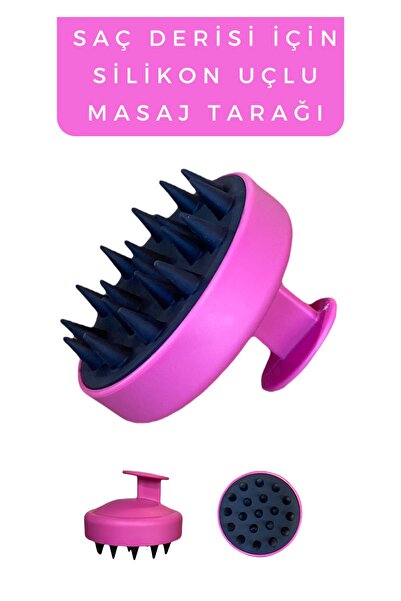 Genel Markalar Silikon Uçlu Saç Derisi Masaj Tarağı