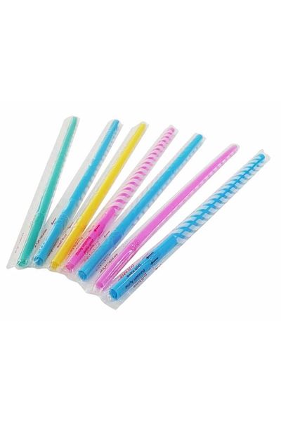 ÇELİKPENÇE Bellows Gelatin Frozen Straw 1.000 Pieces