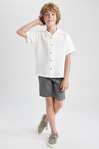DeFacto Boys' Muslin Shorts Z5370a623sm