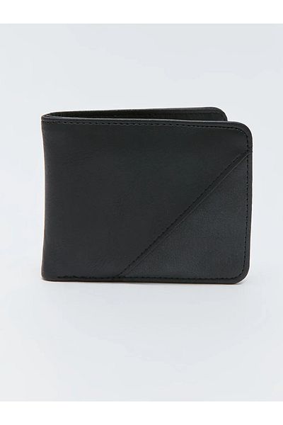 LC Waikiki LCW ACCESSORIES Leather Look Text Printed Men's Wallet