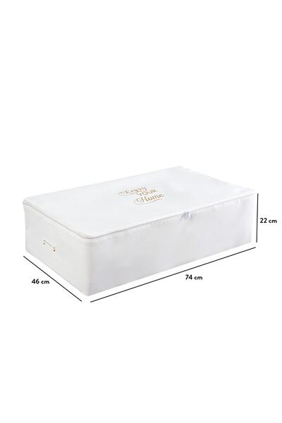 Serstil Mega Boy Baza Altı Beyaz Hurç 74 X 46 X 22 Cm