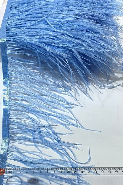 YENİ HEDİYELİK DÜNYAM Baby Blue Feathers - 40 cm Fashionista Recommendation, Ostrich Feather