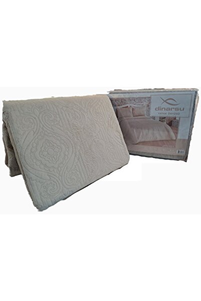 Dinarsu DİNARSU YATAK ÖRTÜSÜ ÇİFT KİŞİLİK - MOCHA