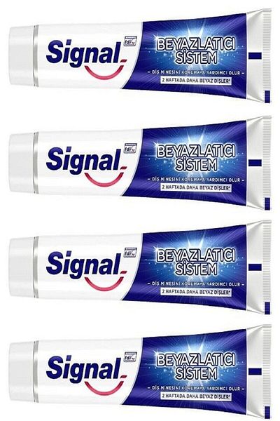 Signal سيجنال وايت. معجون نظام 50 مل6221155069665 (4 قطع)