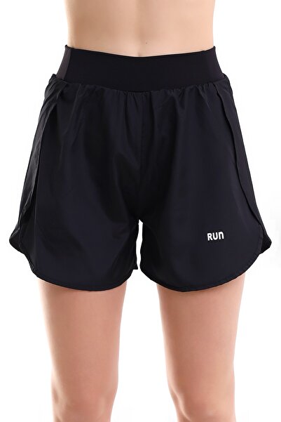 Winmoda34 Kadın Deniz Şortu Yanları Yırtmaçlı