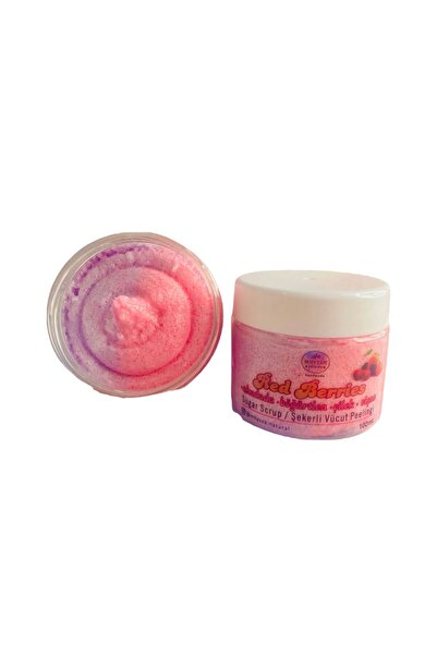 MHYSSA naturals Arındırıcı Doğal Vücut Peelingi - Red Berries Body Sugar Scru...