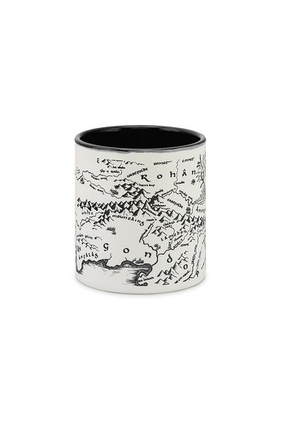 karinabest Lord of the Rings Middle Earth Map Ceramic Mug